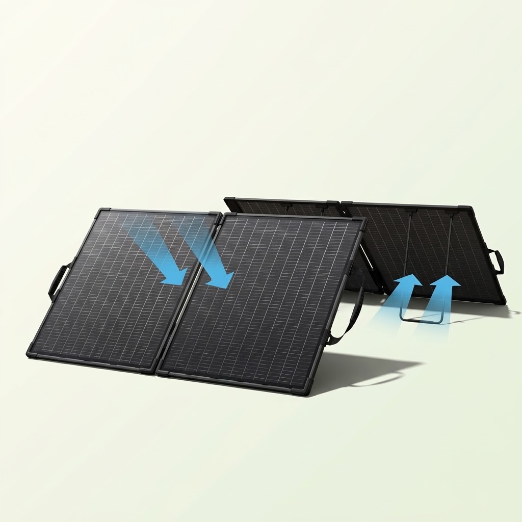 Anker SOLIX PS100 Bifacial Portable Solar Panel view 2
